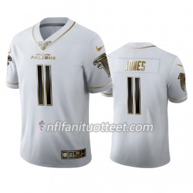 Miesten Atlanta Falcons NFL Pelipaita Julio Jones 11 Nike Valkoinen Golden Edition 100th